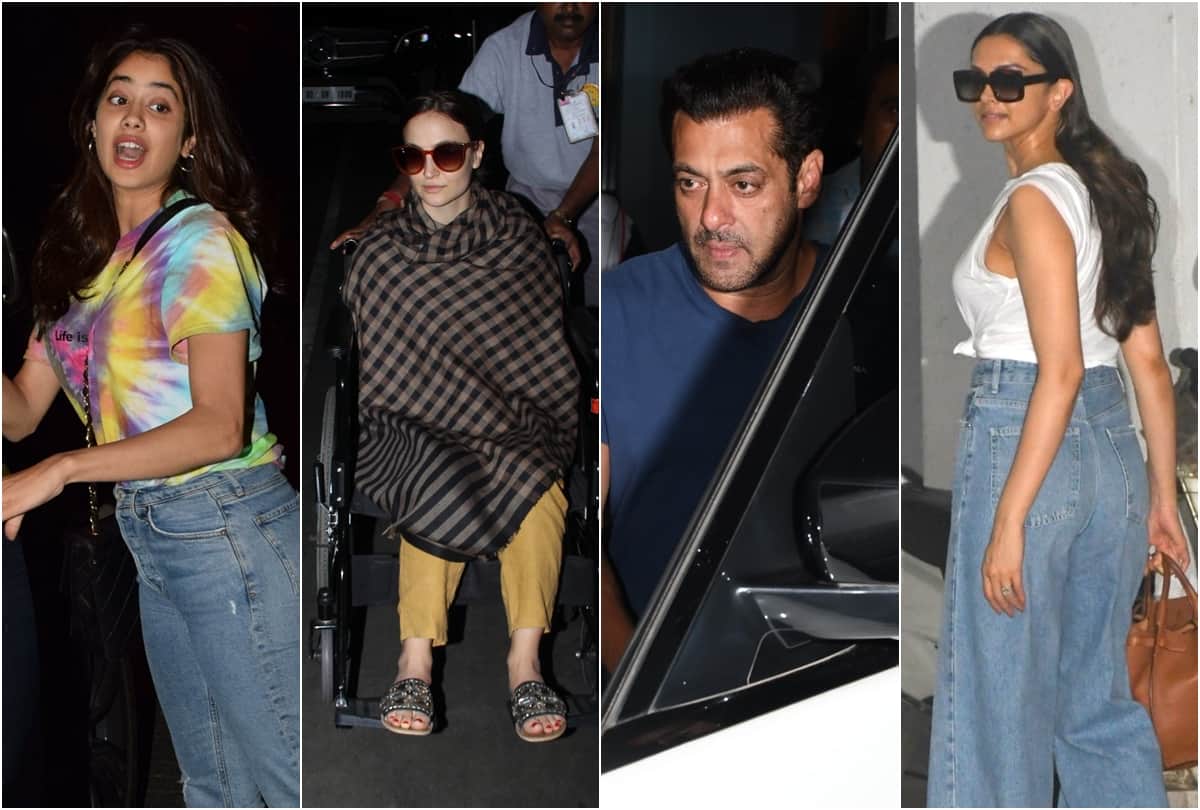 Bollywood Spotted Deepika salman Hrithik Alia kareena Karishma Arjun malaika kartik Shilpa Shraddha