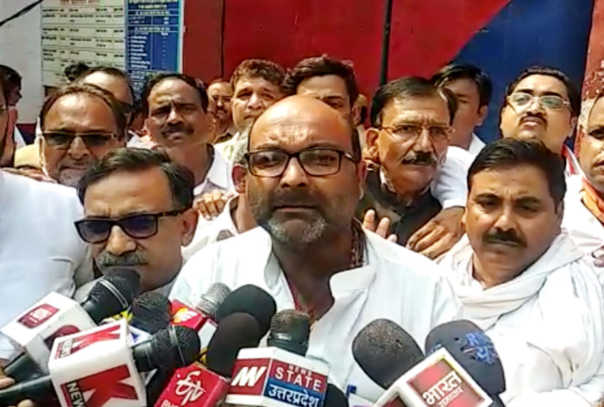 Congress up chief ajay kumar slams bjp government in agra