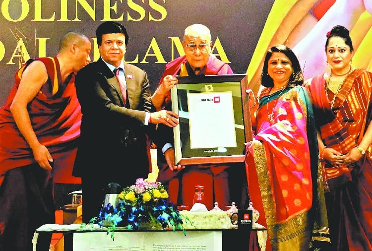 Dalai Lama Honoured With Honorary doctorate degree