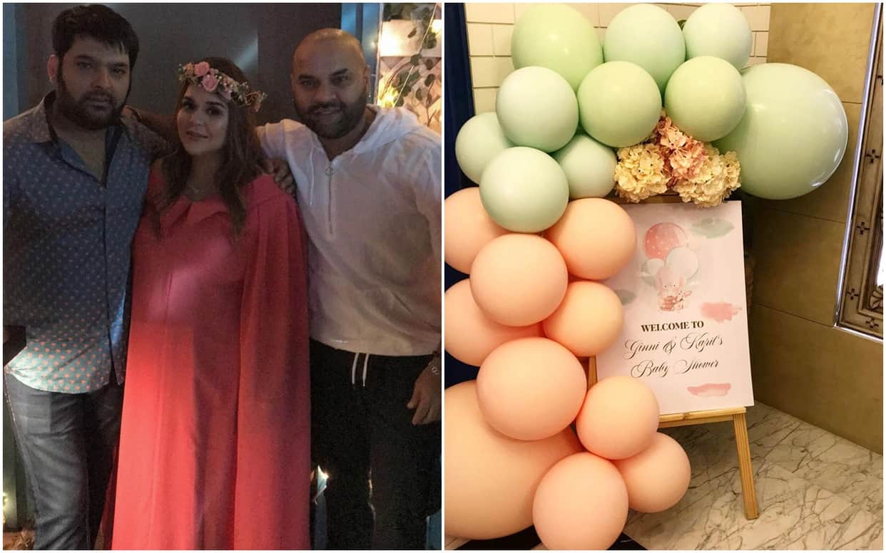 Kapil Sharma wife Ginni Chatrath baby shower pics