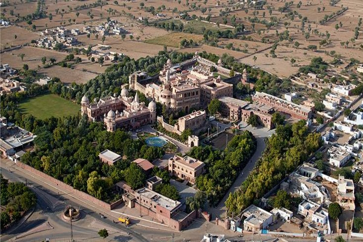 visit 500 years old historical khimsar fort jodhpur rajasthan in october 2019