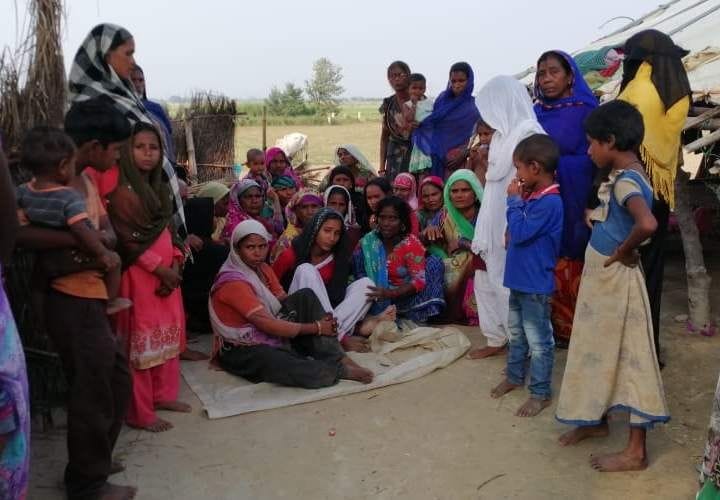 Wall collapsed, child and woman died