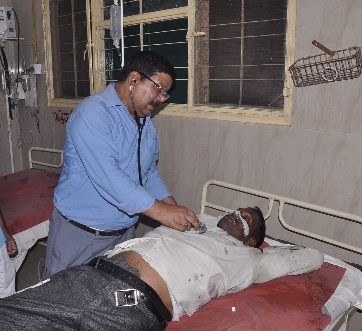 Diwan consumed poison when he was not on leave