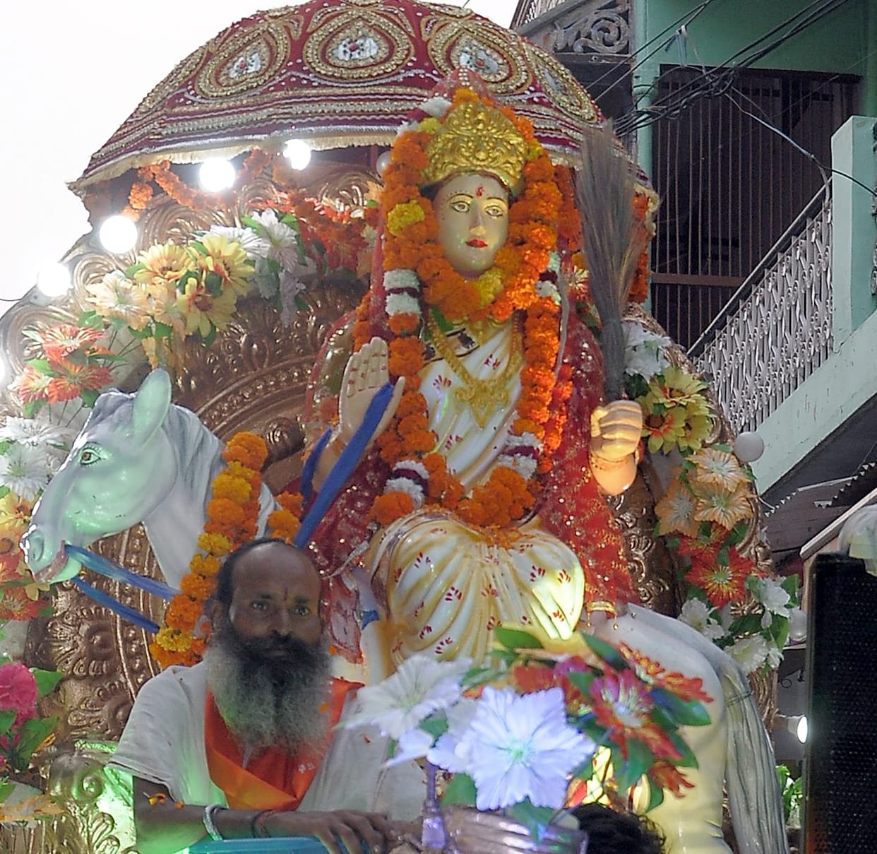 Maharishi Valmiki's procession took off with great pomp