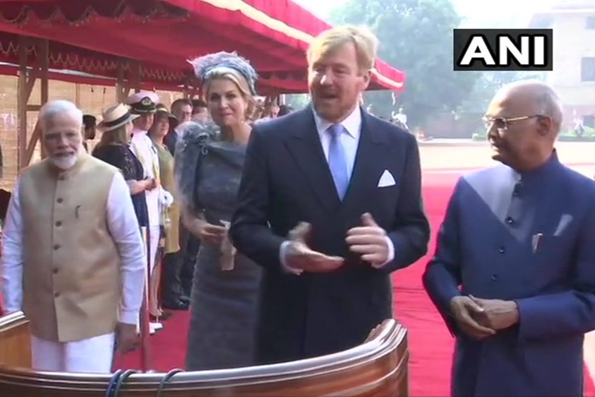 King of Netherlands Willem-Alexander and Queen Maxima meet President, PM Modi at Rashtrapati Bhawan