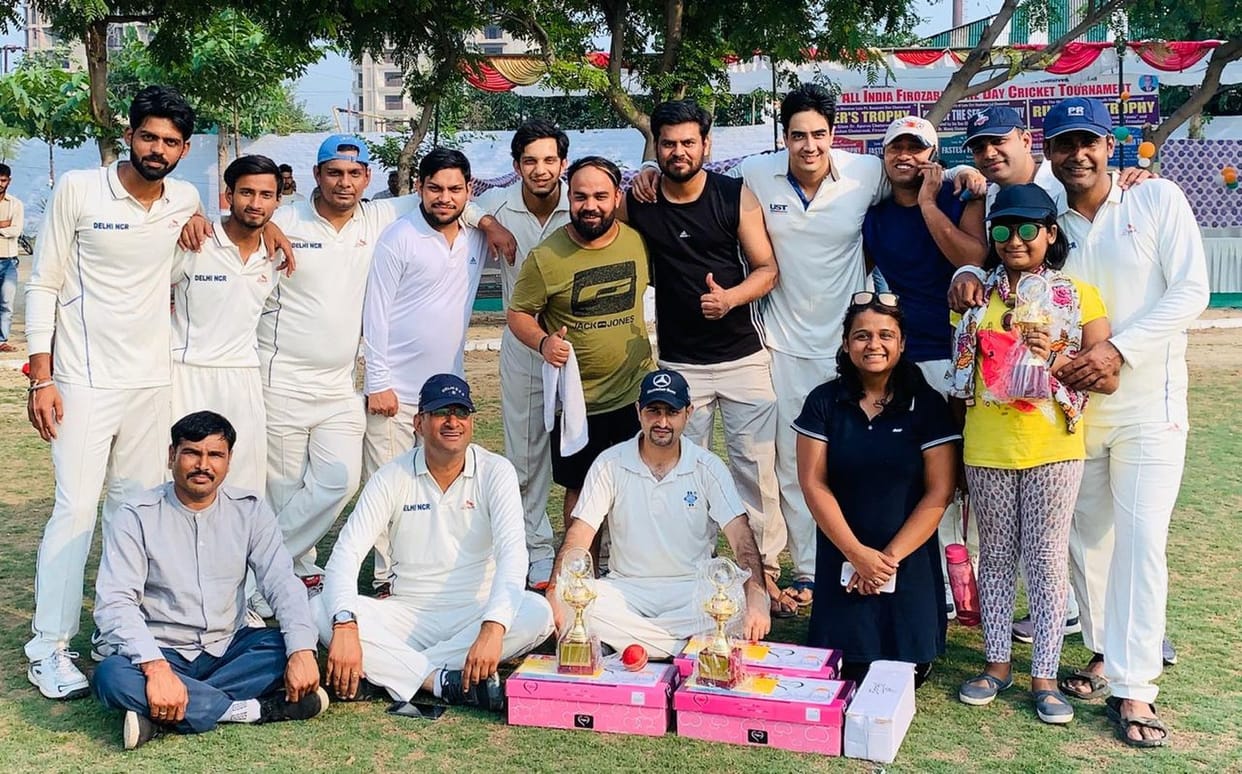 cricket match in firozabad, sports