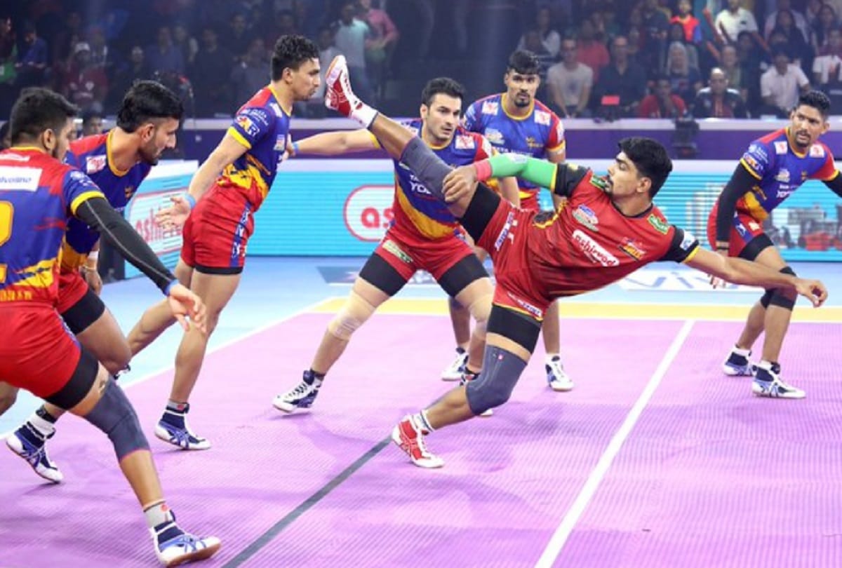 Pro kabaddi league 2019 Bengaluru bulls beat UP Yodha and enters semifinal