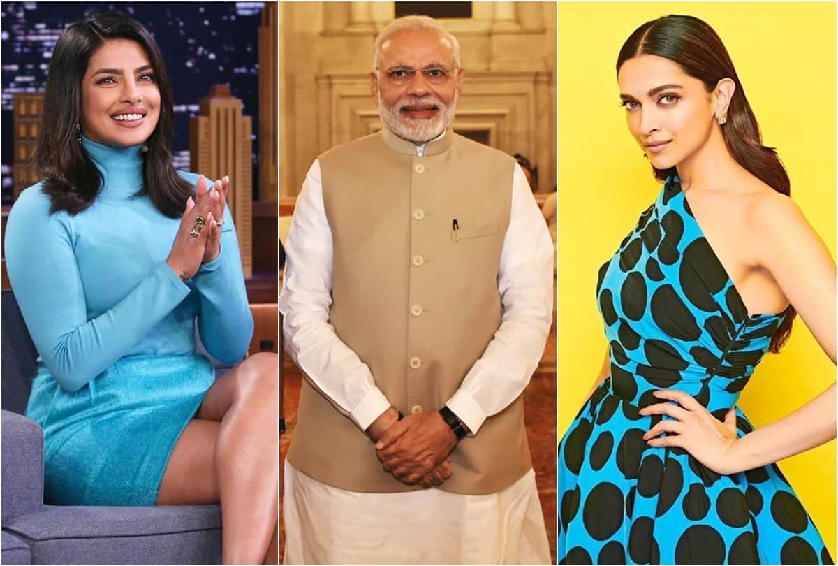 PM Narendra Modi Deepika Padukone Priyanka Chopra Instagram Account details