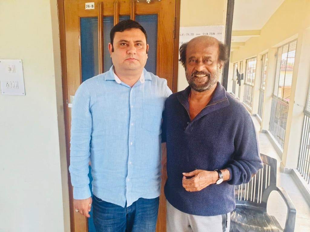 South superstar Rajinikanth reached Rishikesh on a spiritual journey