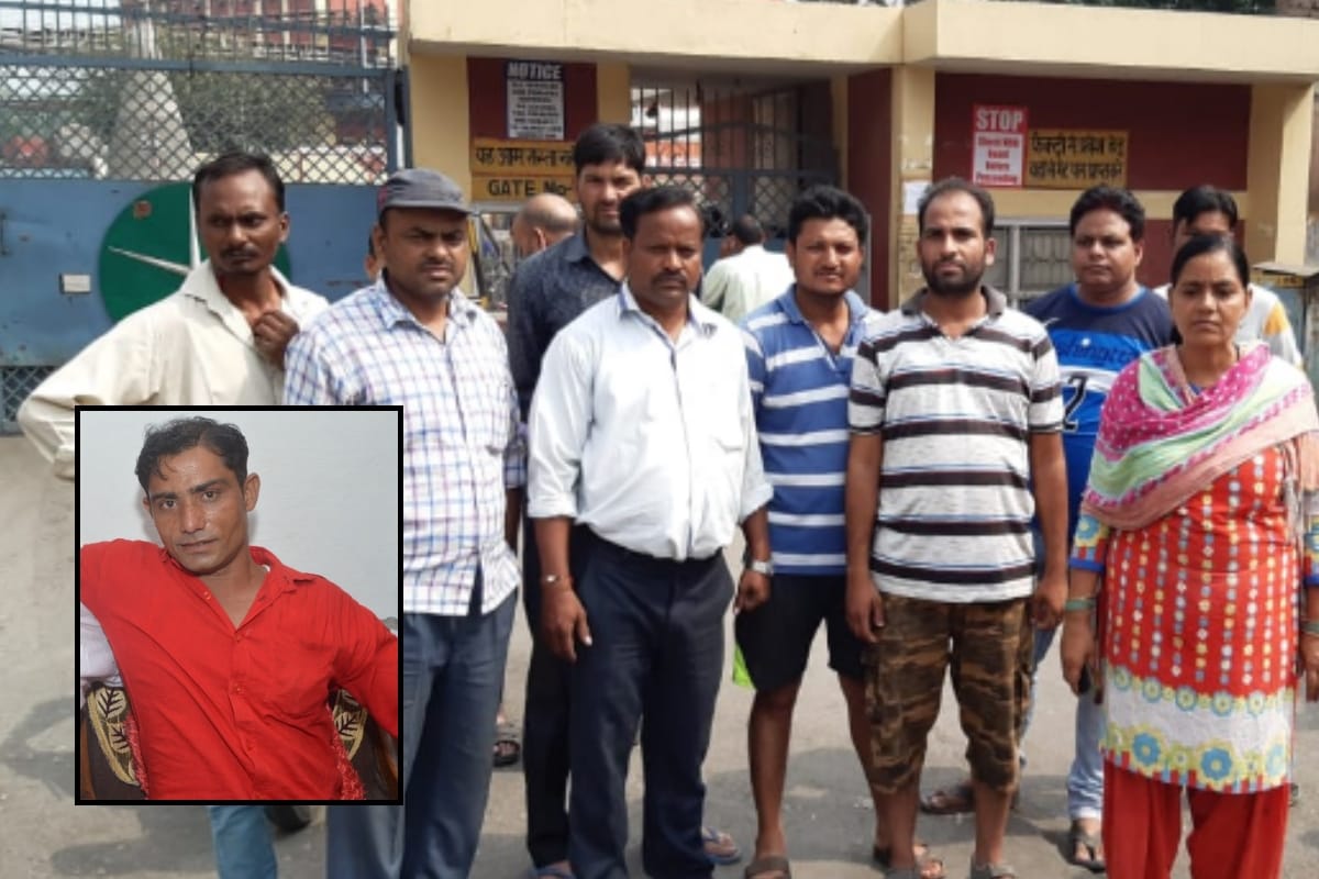 Saharanpur: uproar over worker death, family demands compensation
