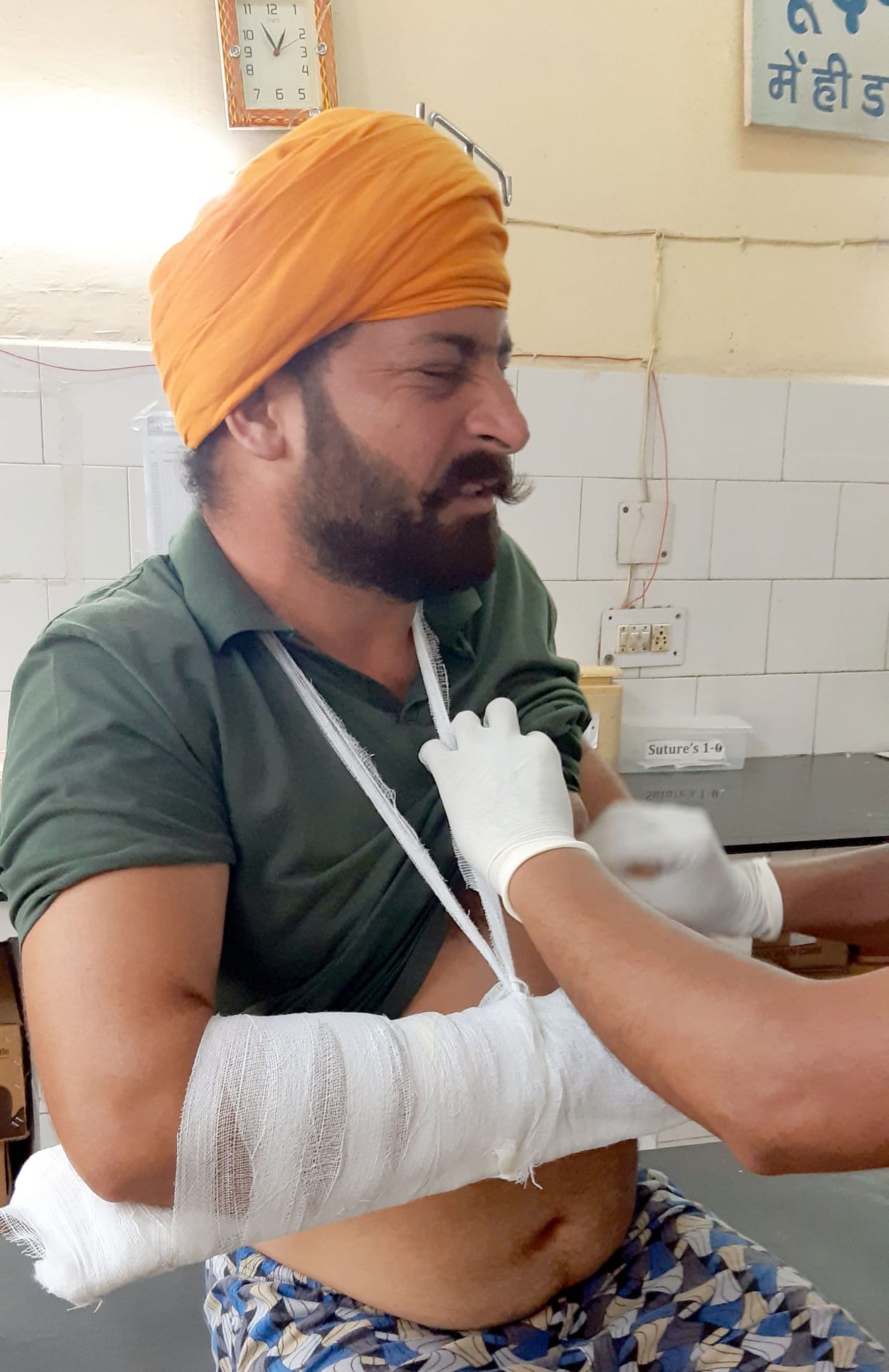 Struggle in two side person of the  3 Kanal Land