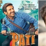 Pati Patni Aur Woh film poster and Khesari