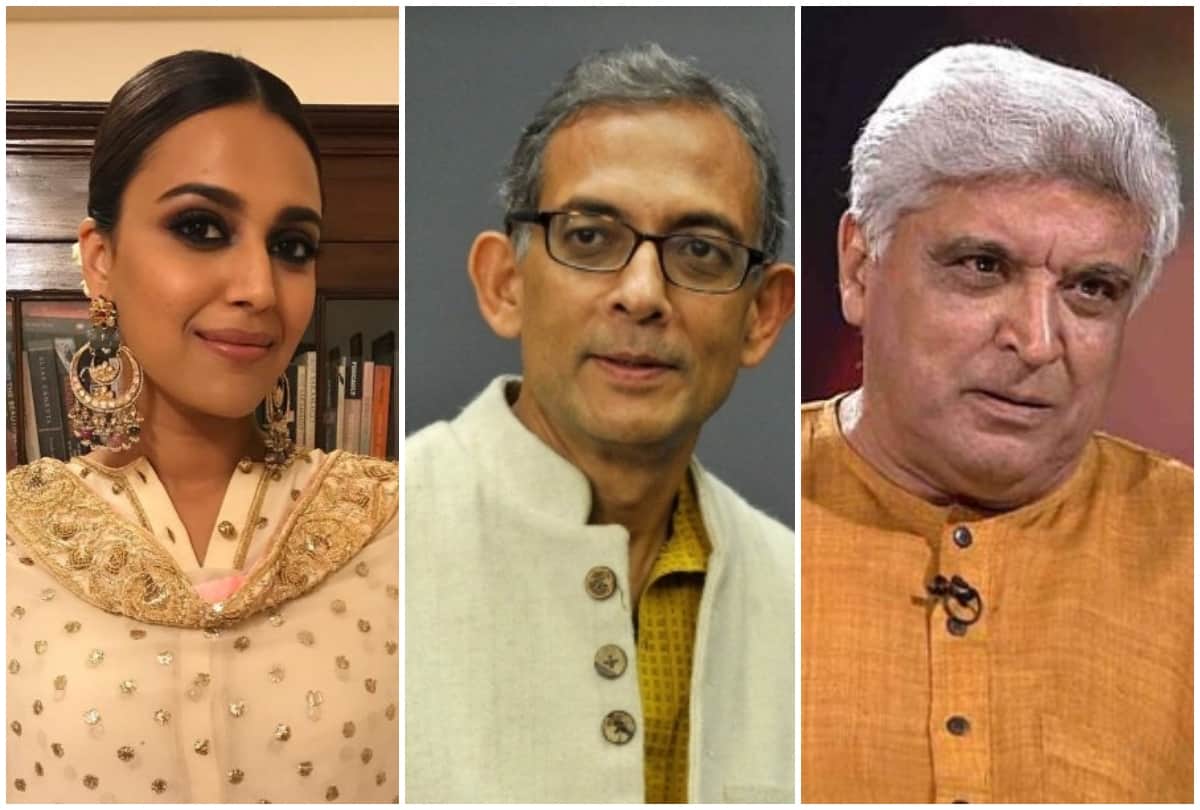 abhijit banerjee nobel prize winner swara bhaskar and javed akhtar reaction