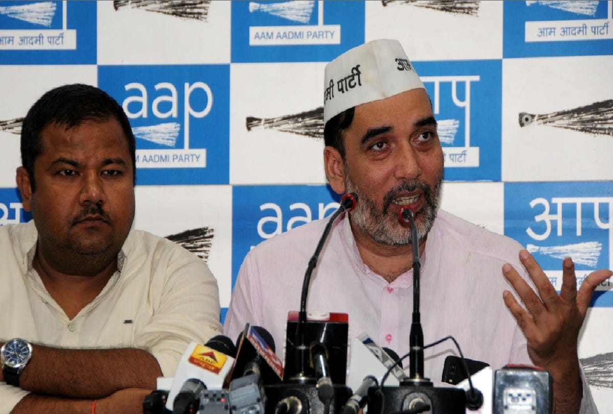 Gopal Rai said That stubble being burnt in neighboring states is responsible for increasing pollution In Delhi
