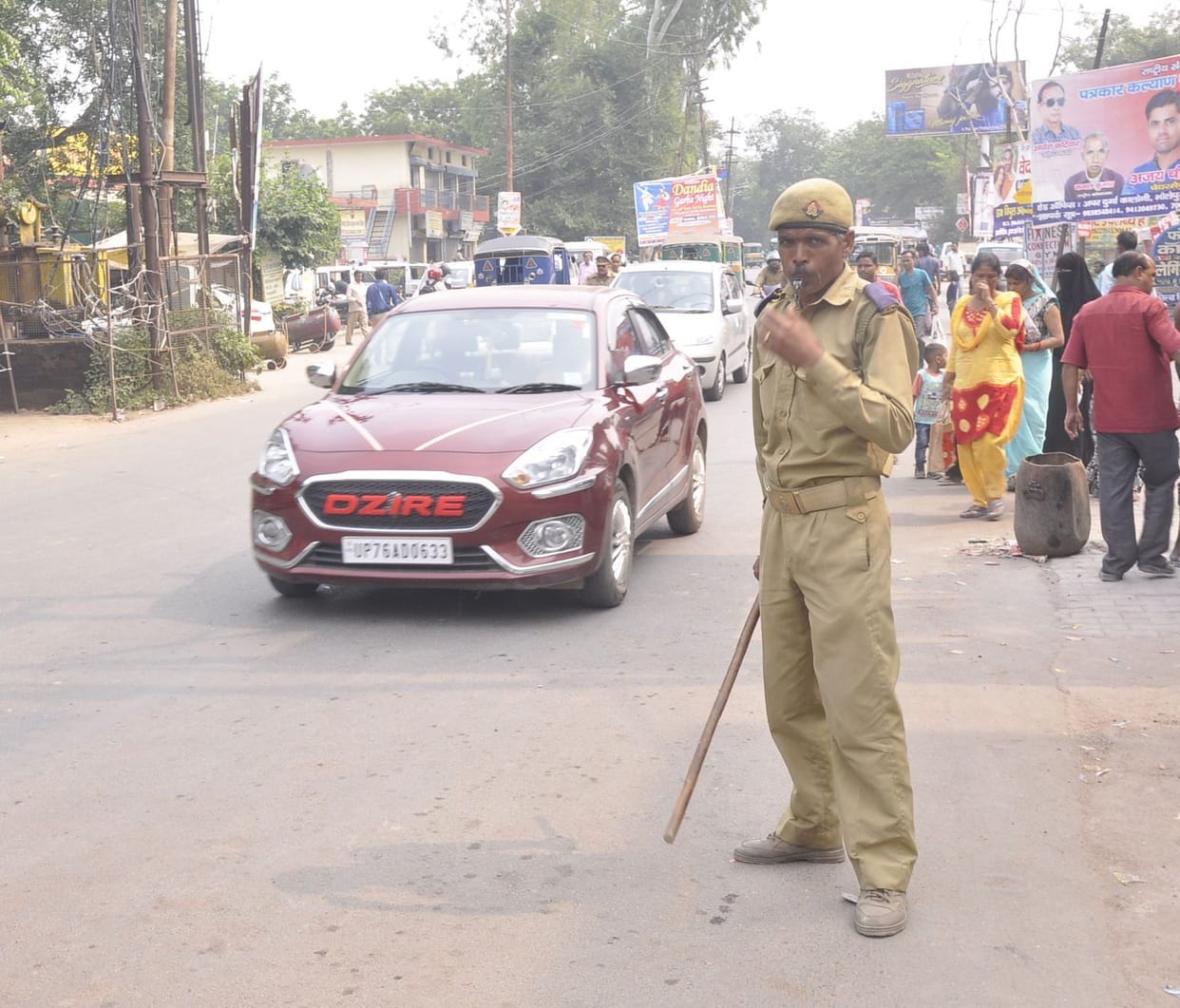 327 home guards out of police duty in the district