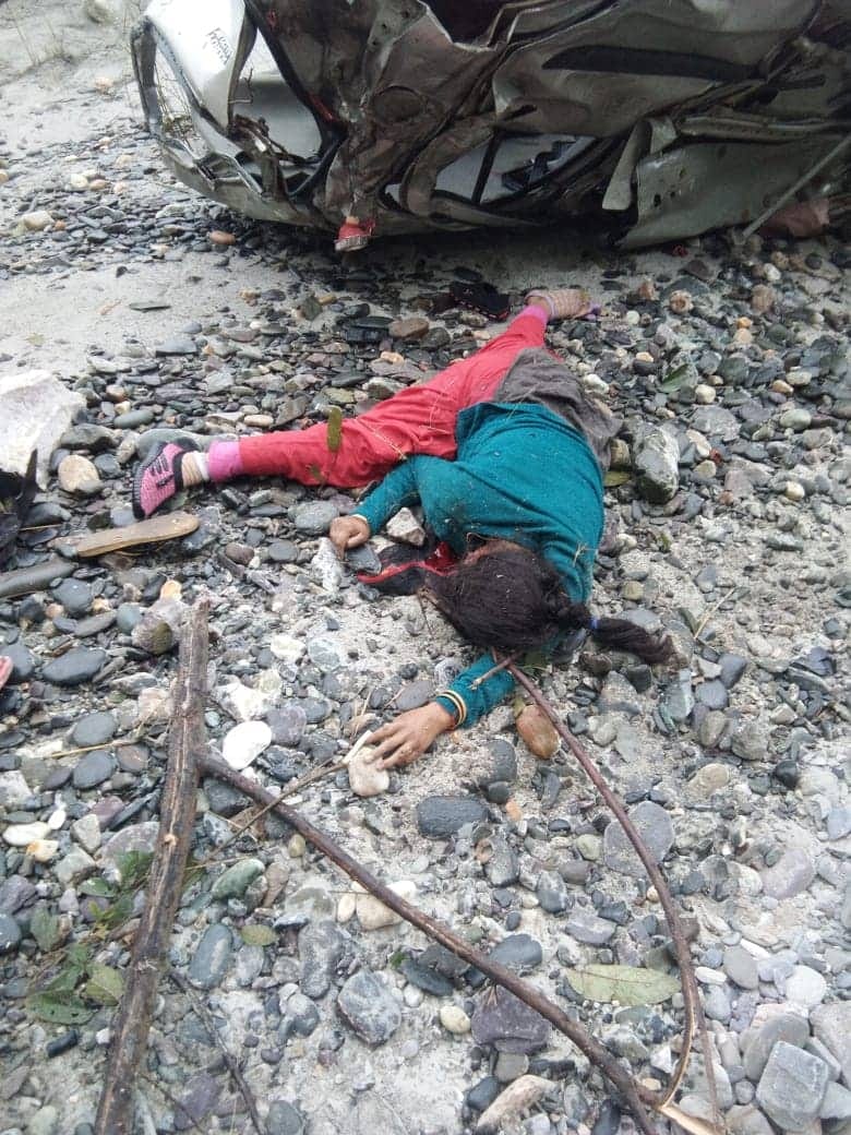 Tragic accident at Tehri in photos