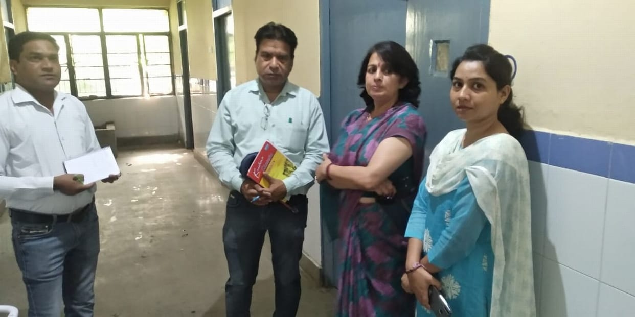 CHC Bhagwanpur reached CMO