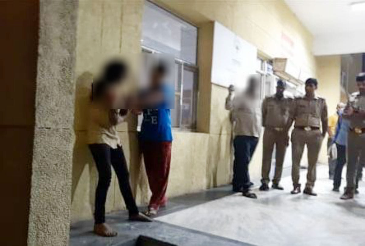 drunk girl create ruckus in vrindavan