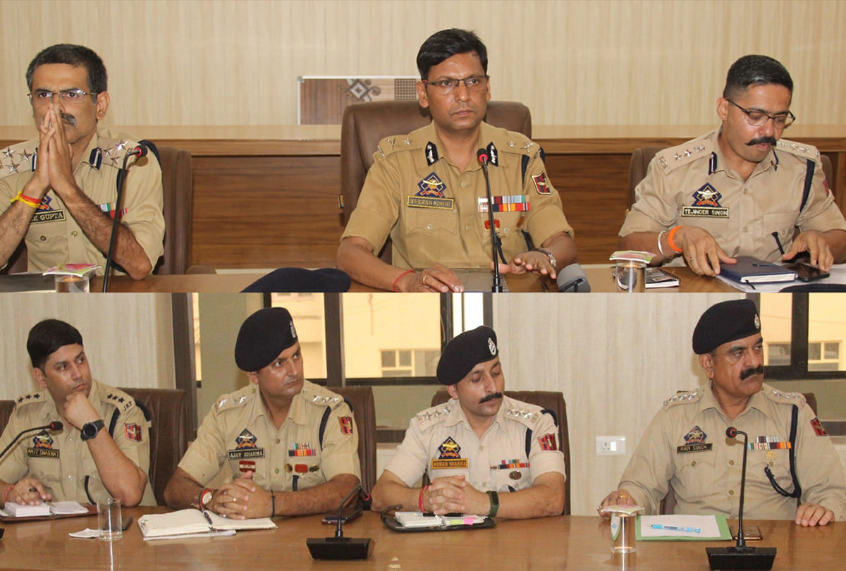 Instructions for strong security on Srinagar's Darbar move, IG Jammu reviews security system
