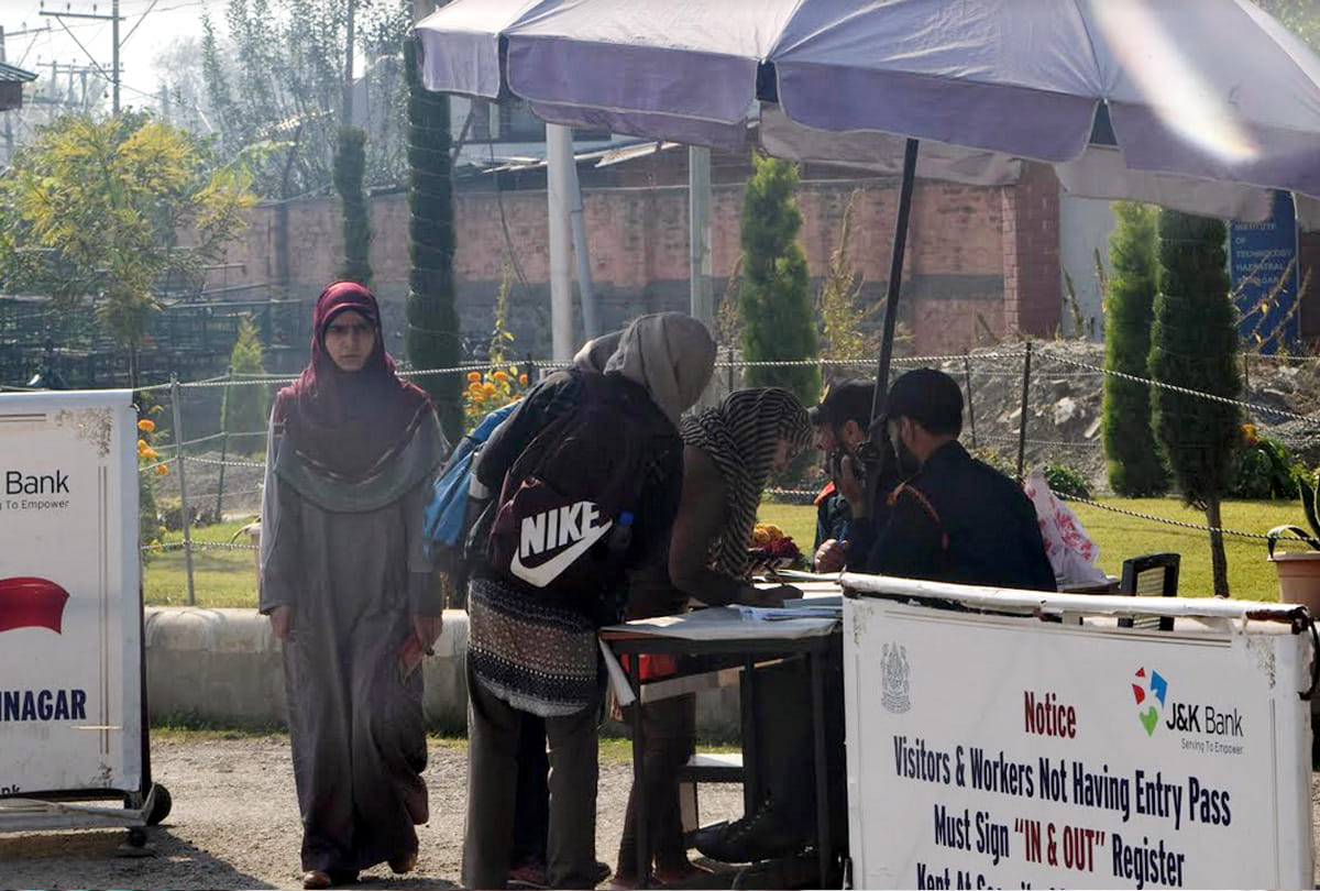 National Institute of Technology Srinagar reopened, Jammu Kashmir latest news
