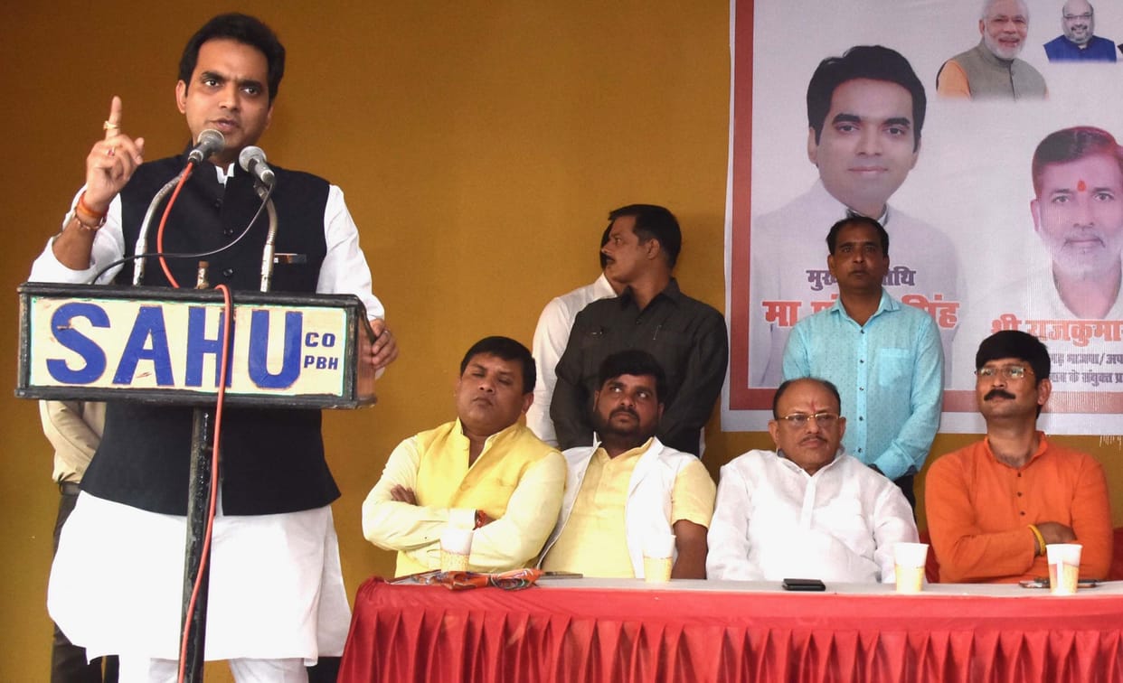 People taught SP, BSP and Congress that promote crime and corruption: Pankaj