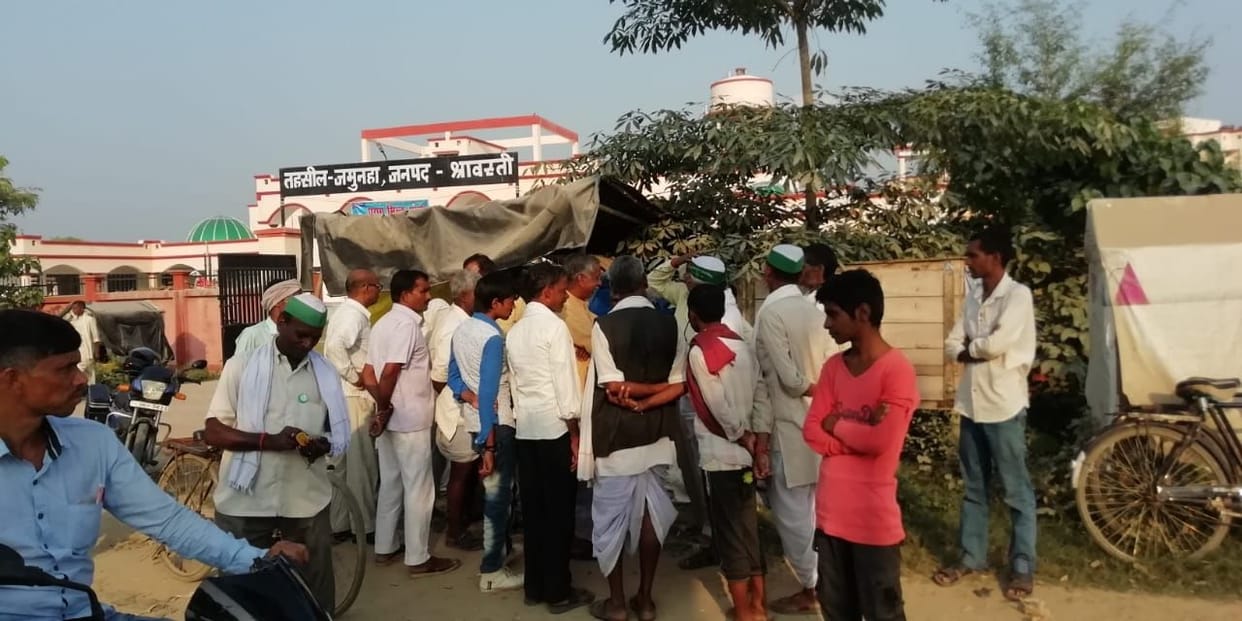 Complaint woman dies at Tehsil Gate