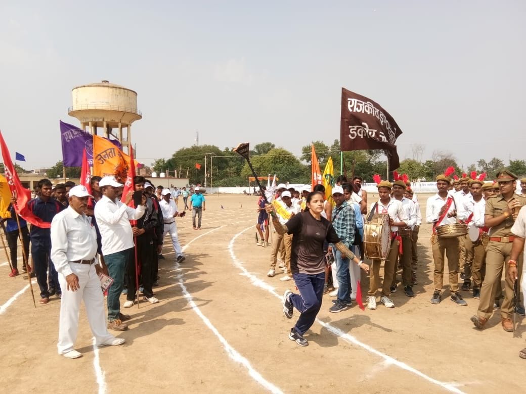 Competitors showed skill in sports competition