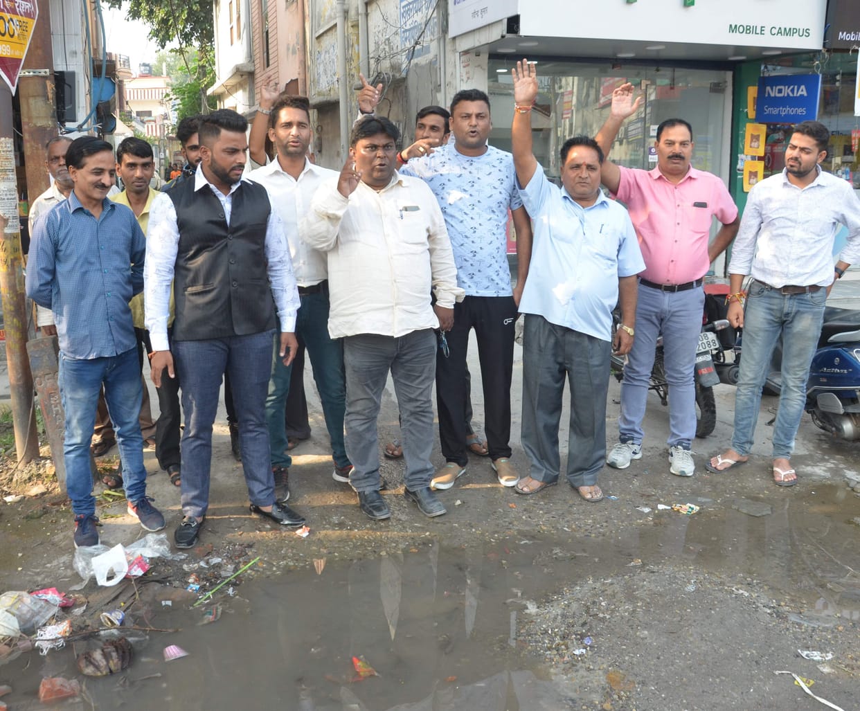 Congressmen's anger over water body