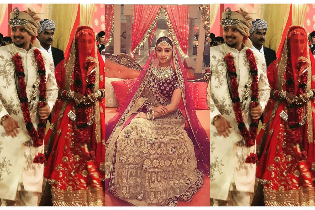 mohena kumari singh flaunt royal bridal look on wedding day