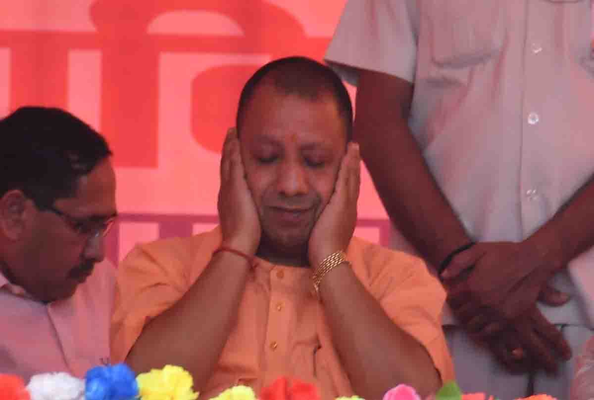 cm yogi adityanath angry in election rally
