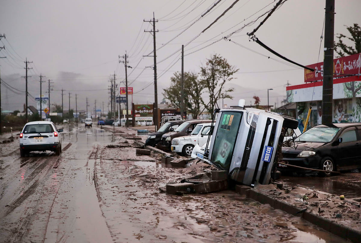 Storm Hagibis has devastated Japan in this way see Twelve pictures