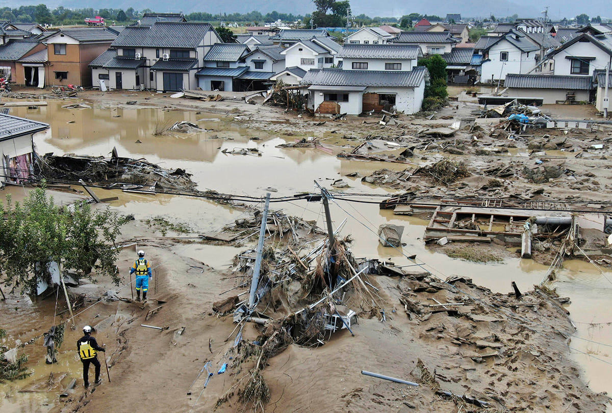 Storm Hagibis has devastated Japan in this way see Twelve pictures