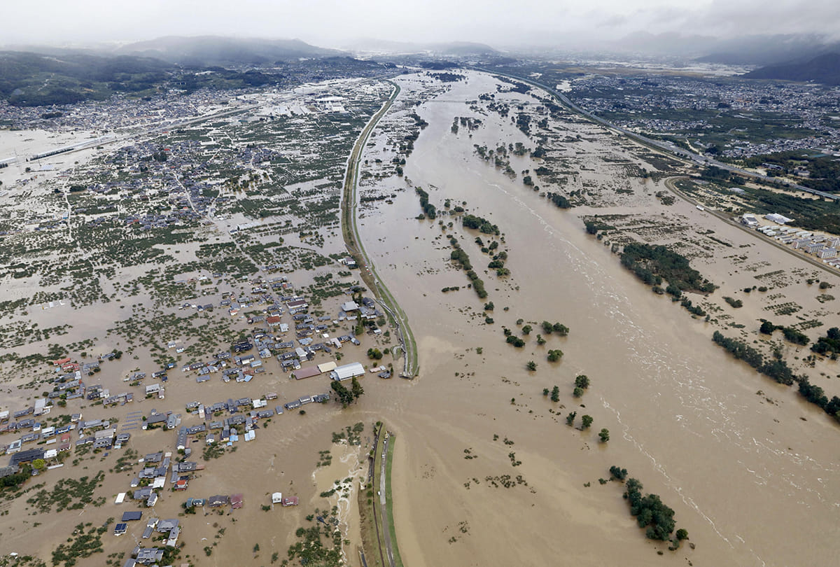 Typhoon Hagibis effect reduced in Japan after wreaking havoc