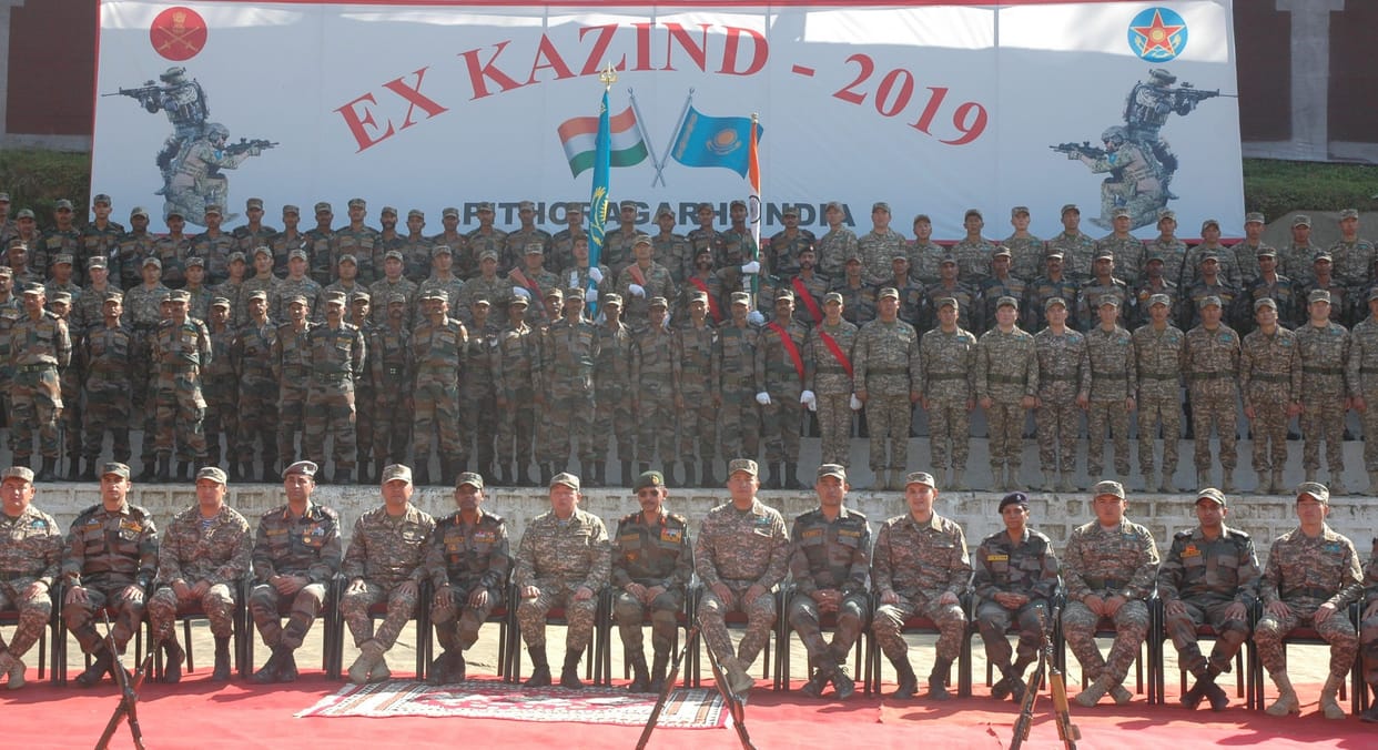 India-Kazakh relations will be strengthened by military training