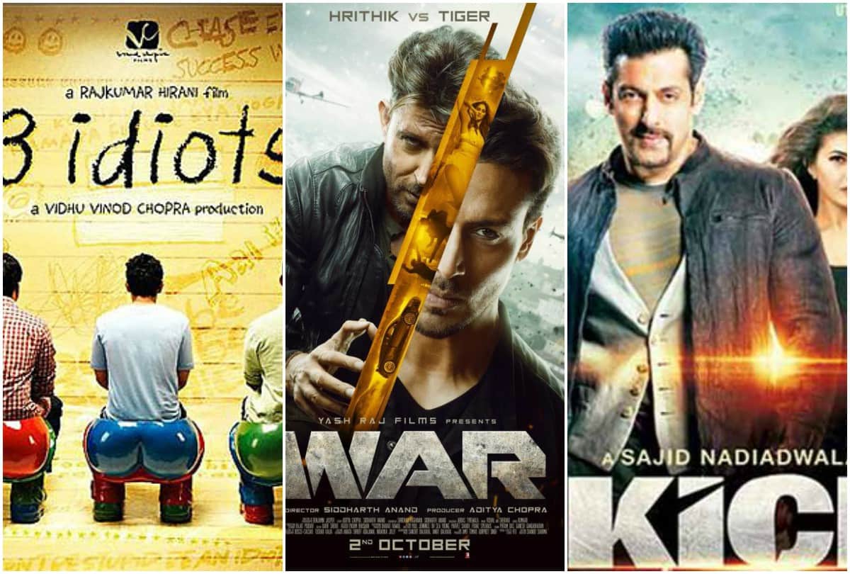 Hrithik Roshan Tiger Shroff war become top 5 2019 highest grossing film