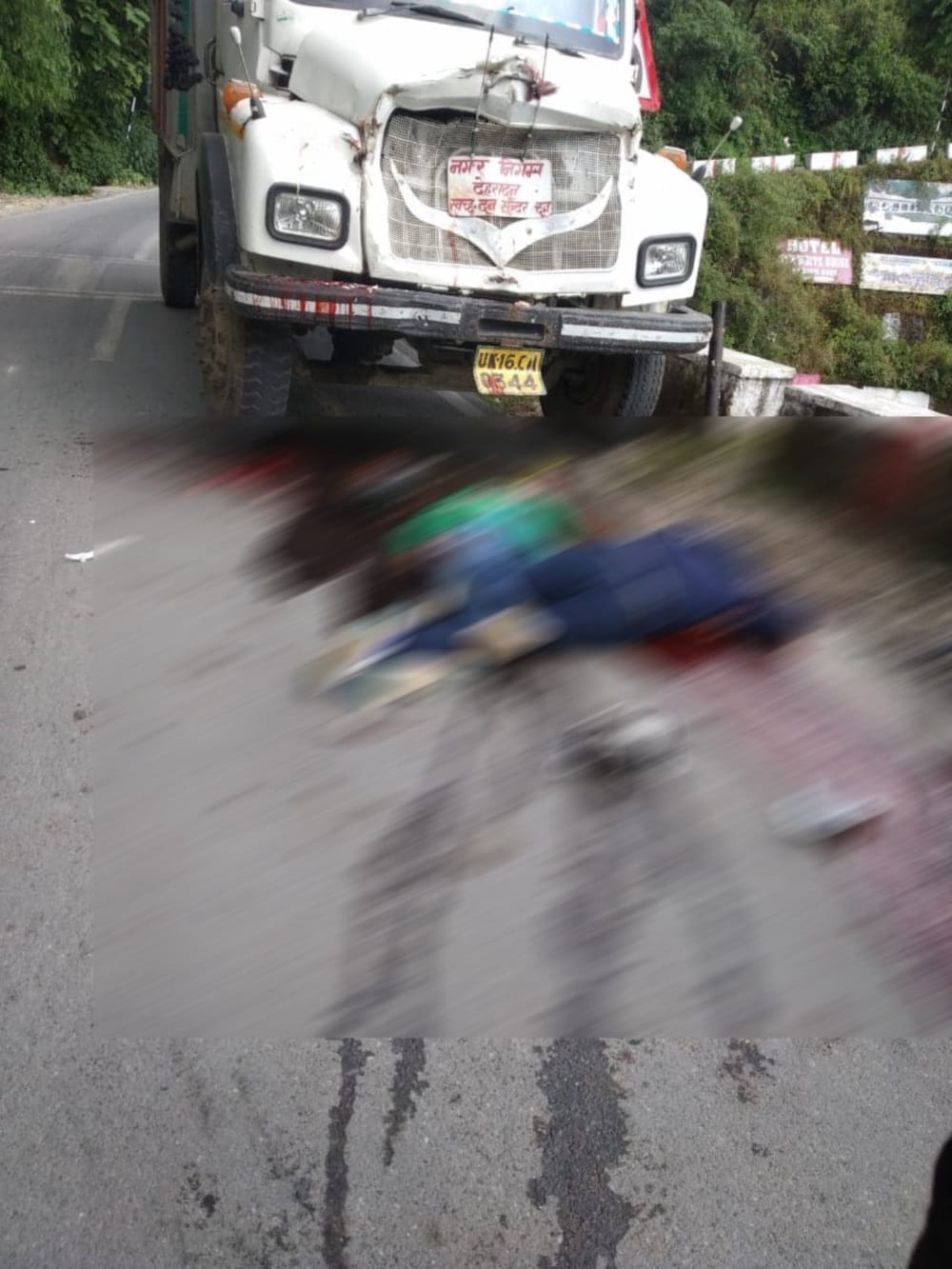 Mussoorie: Scooty collides with truck near JP Band, two youths died
