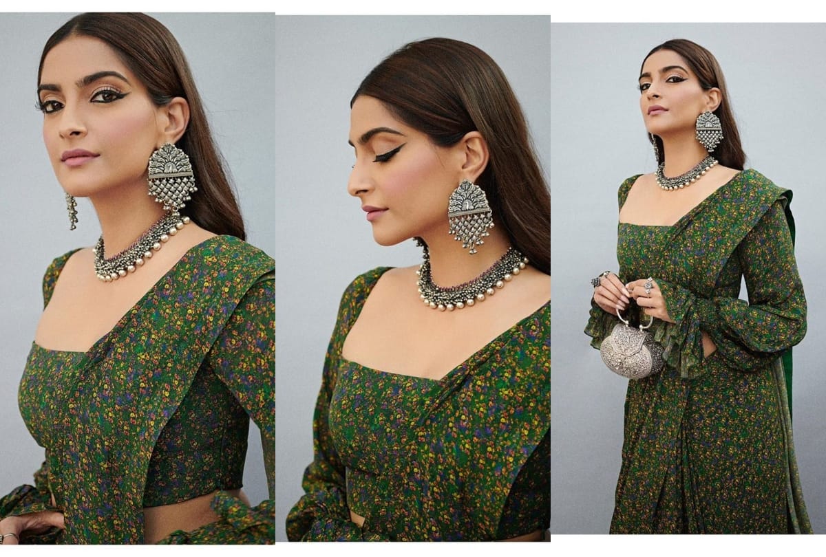 Karwa chauth 2019 try trendy earrings of sonam kapoor in this festive season