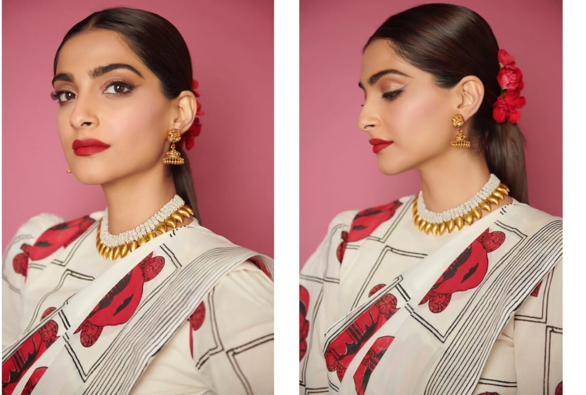 Karwa chauth 2019 try trendy earrings of sonam kapoor in this festive season