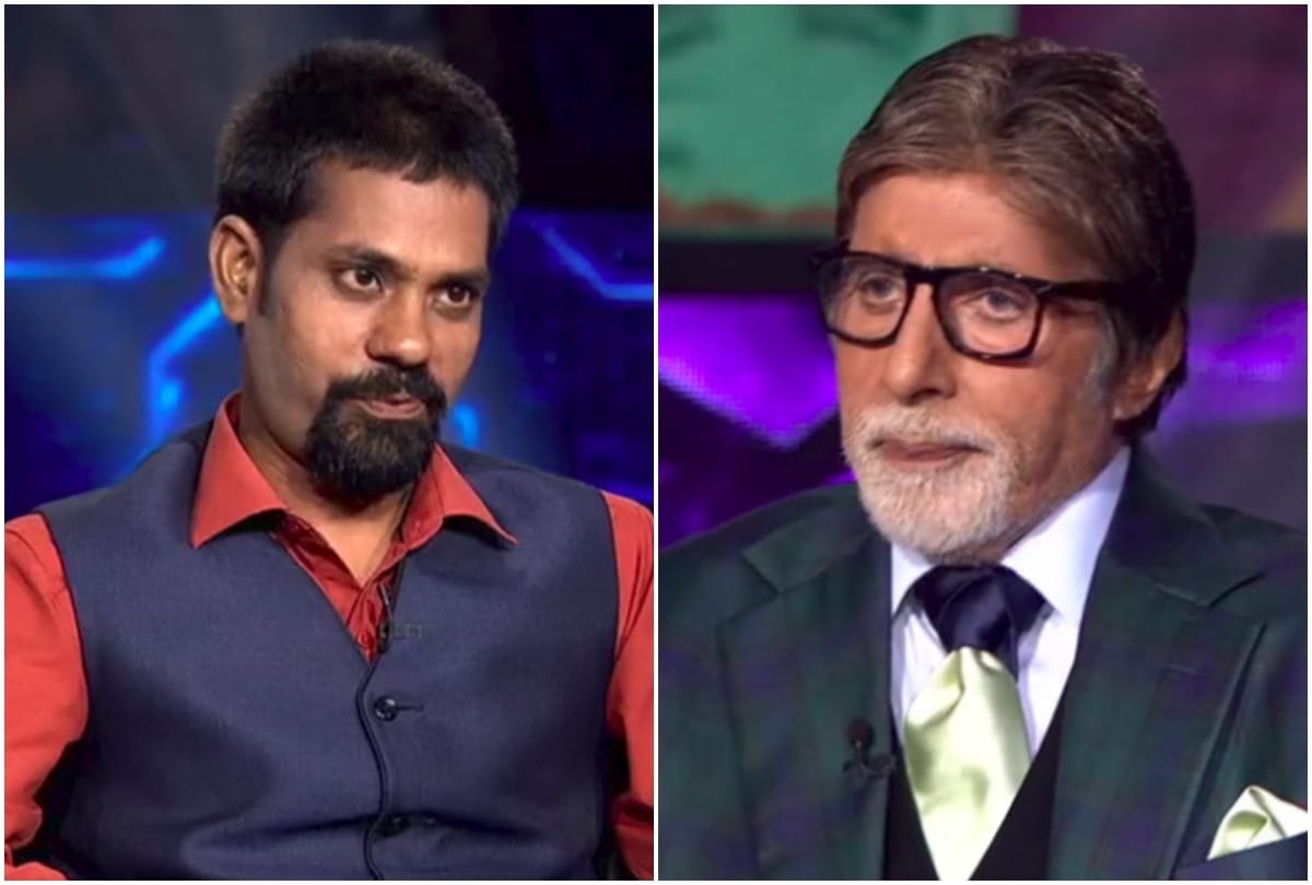 kbc 11 amitabh bachchan show akshilesh kumar lost