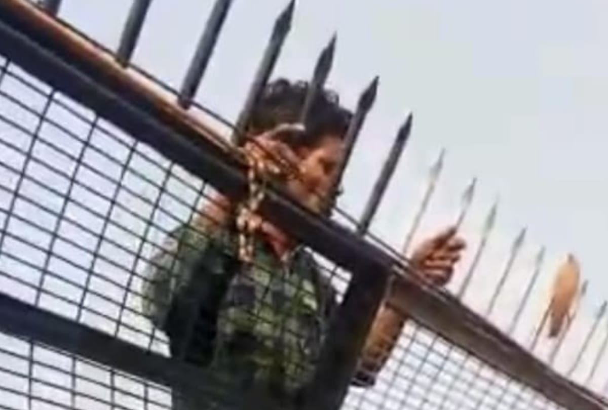 GRP beaten a man in lucknow