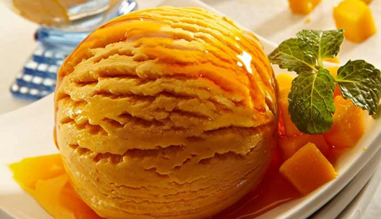 recipe of mango ice cream