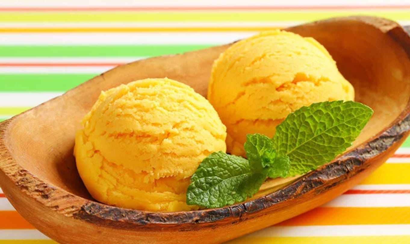 recipe of mango ice cream