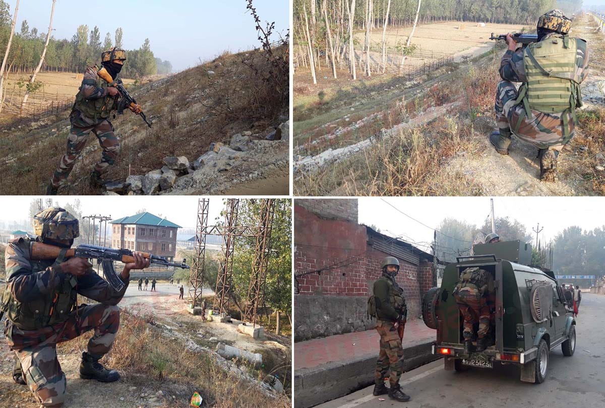 Three terrorists, including Hizbul commander Nasir Chadru, were killed in Anantnag Encounter