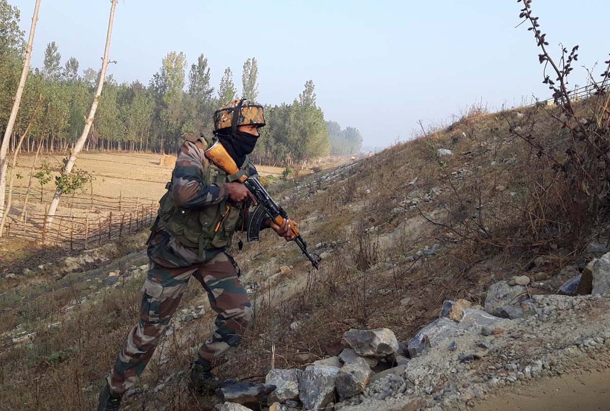 Three terrorists, including Hizbul commander Nasir Chadru, were killed in Anantnag Encounter