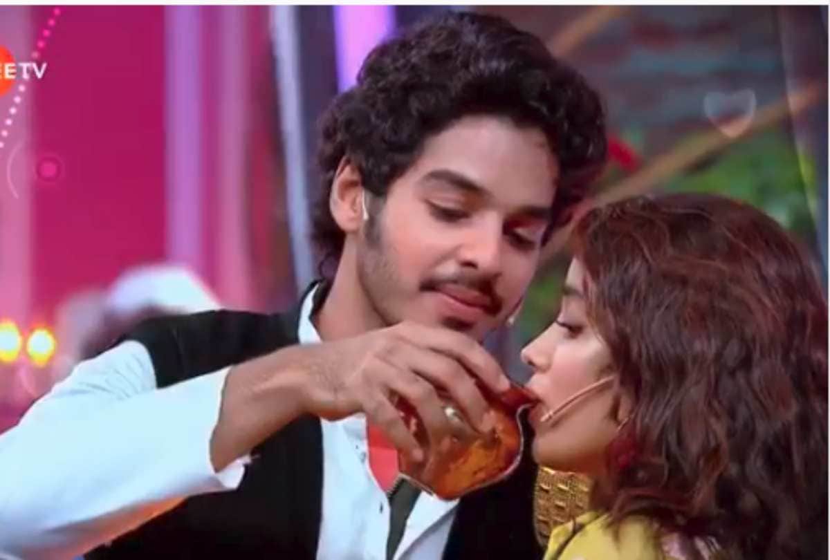 janhvi kapoor karwa chauth fast for ishaan khatter video viral