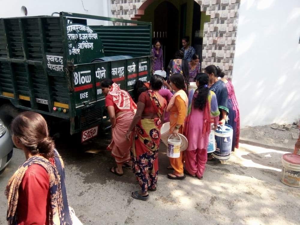 Drinking water supply halted in two wards of Dharwala due to motor blowing