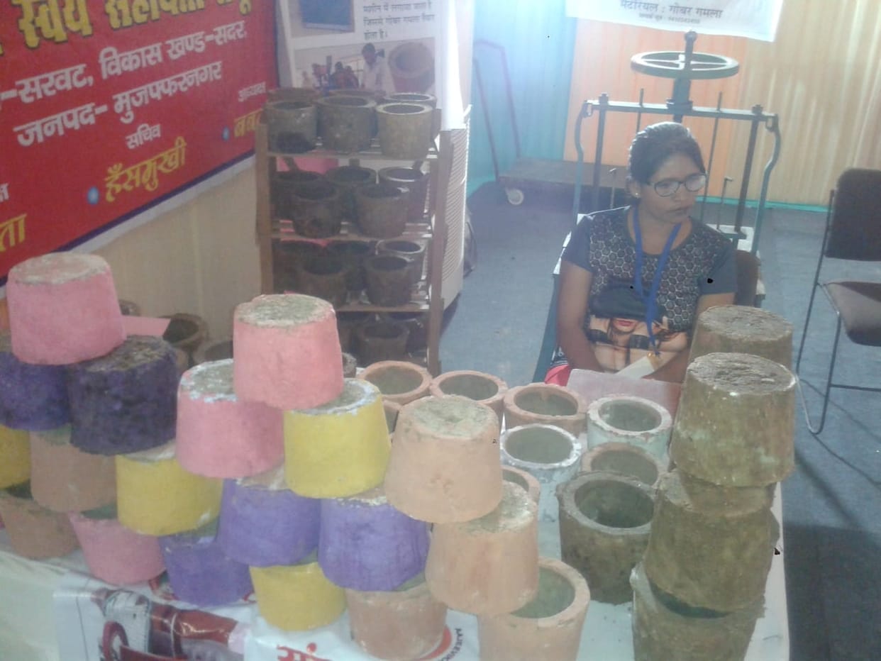 Goblet pot attracts public attention at Saras fair