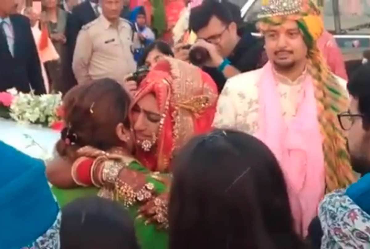 mohena singh bidaai video she married with cabinet minister satpal maharaj son suyesh rawat