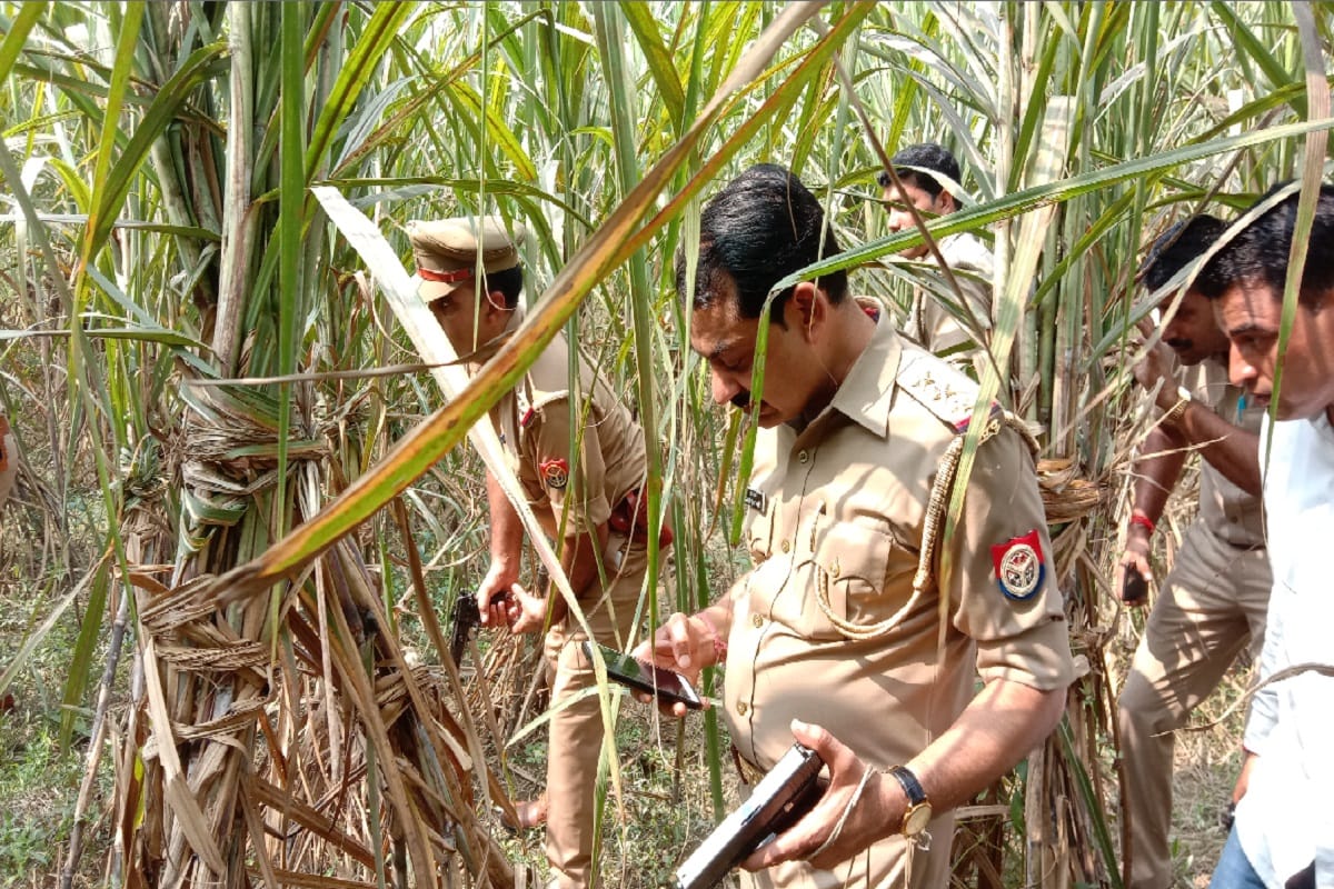 A accused arrested in encounter by police at Muzaffarnagar district of Uttar Pradesh