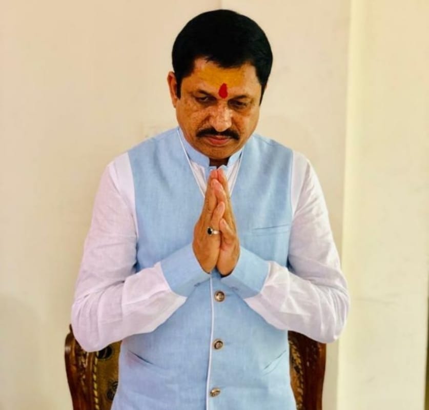 Maihar MLA Narayan Tripathi joins BJP again